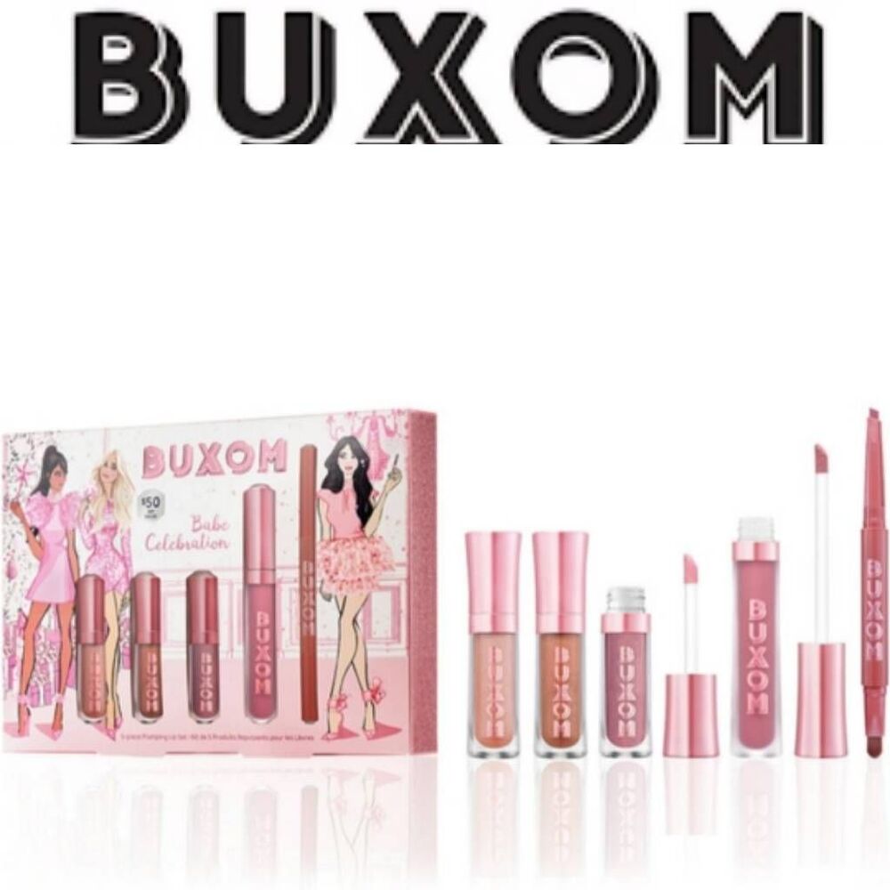 Buxom 5-PC Babe Celebration Lip Gloss & Liner Set
